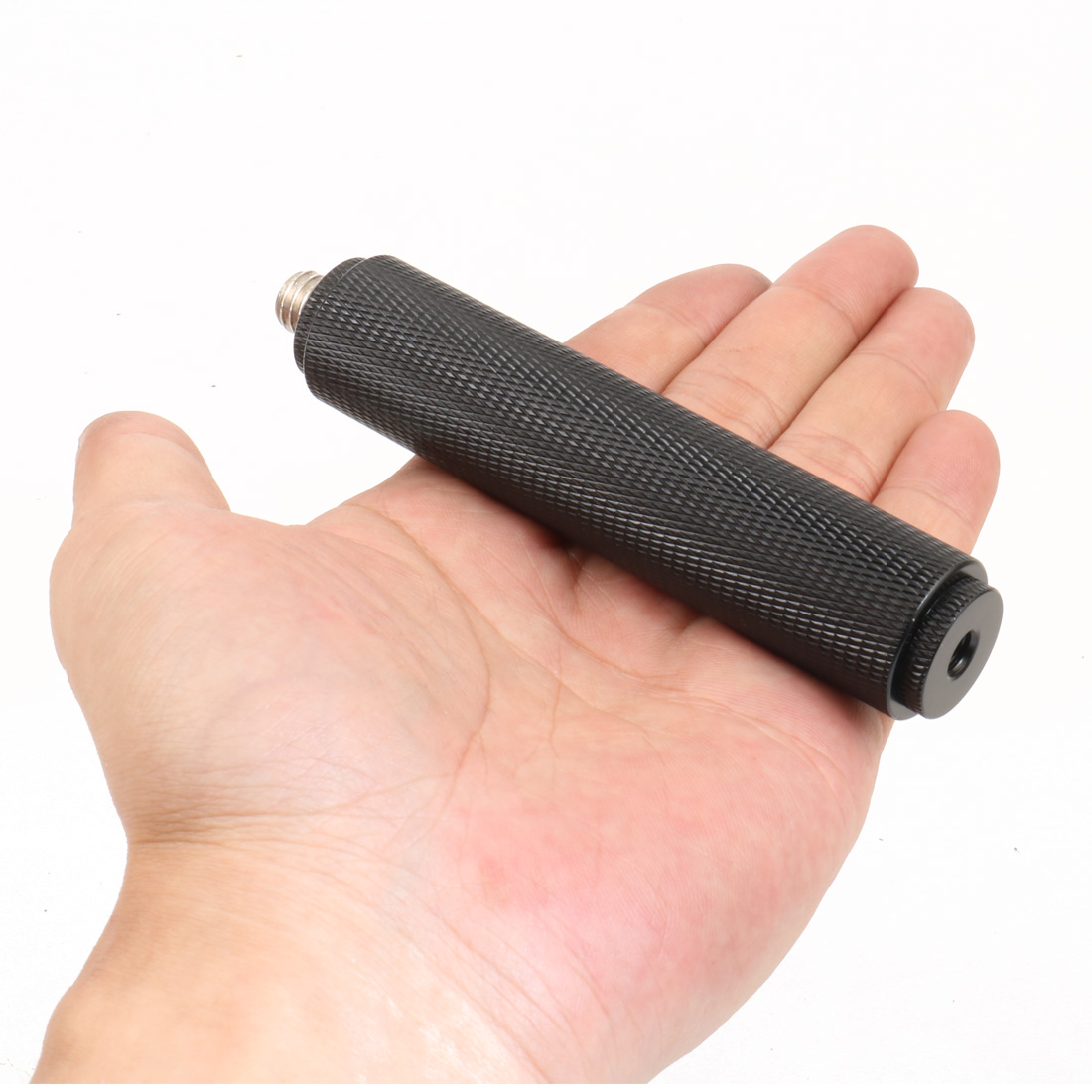 1/4 3/8 5/8 Screw Metal Handle Grip Stabilizer Holder Stand Handheld Gimbal Tripod For DSLR Camera Video LED Flash Fill light