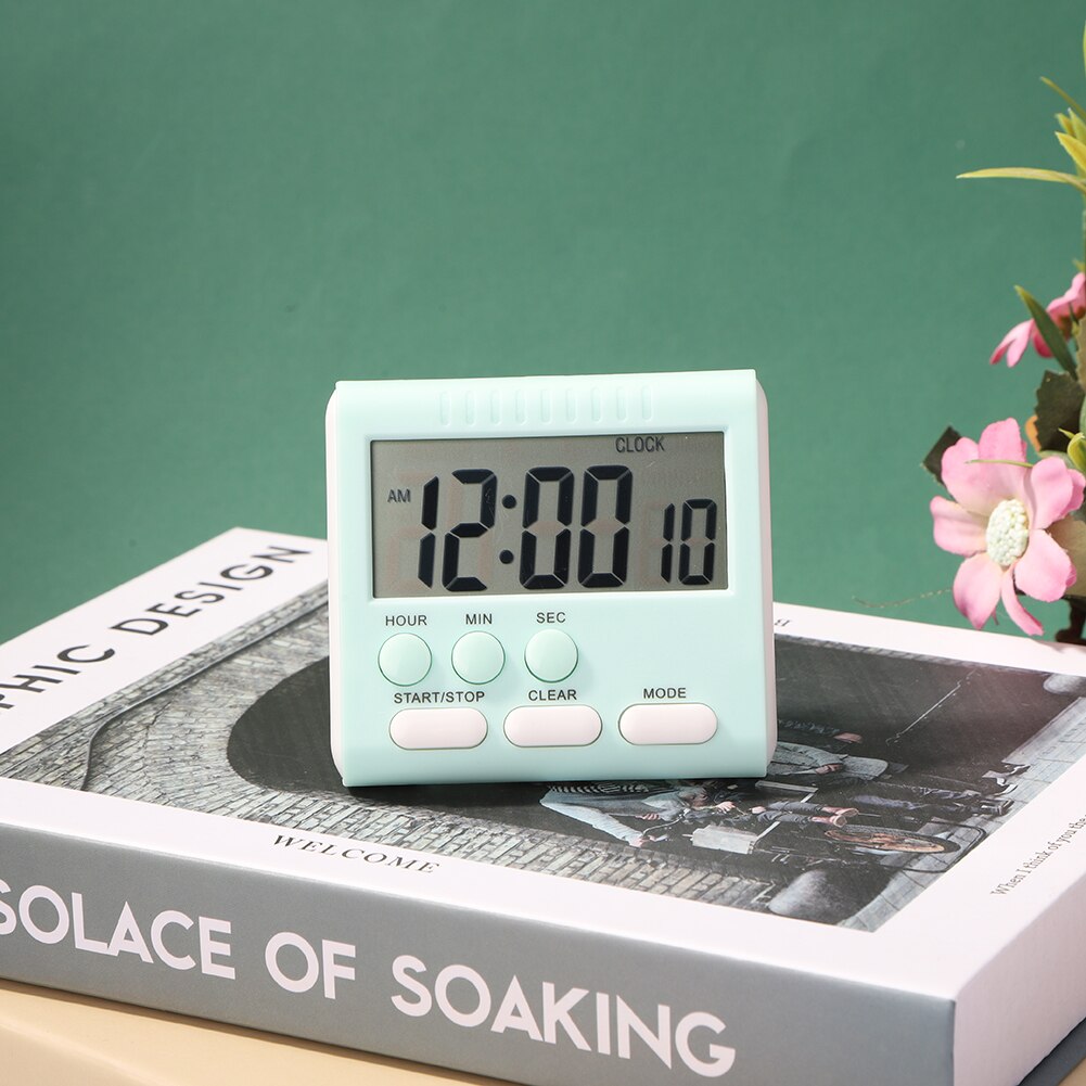 Digital Kitchen Timer Large Screen Stand Countdown Clocks Kitchen Baking Cooking Reminder Stopwatch Accessories