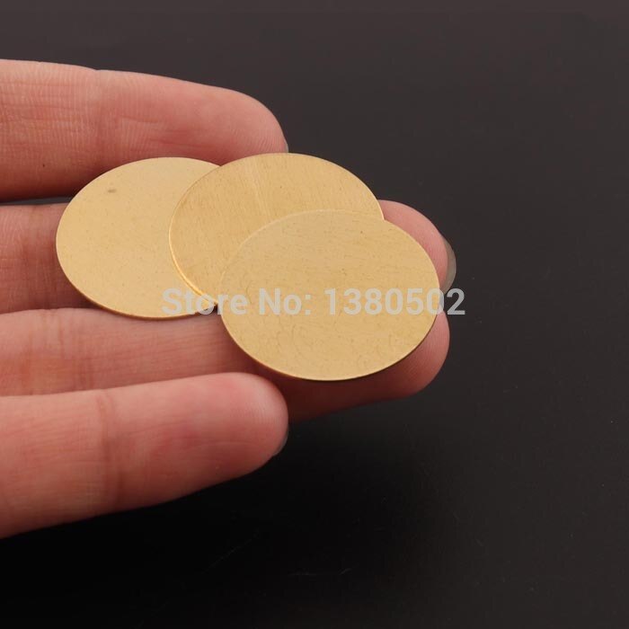 10 kpl kupari pyöreä aihio 1/2 " 3/4 " 1 " 1 1/4 " kuparileimausaihiot metallilevy emalointiaihiot 18ga /22ga/28ga