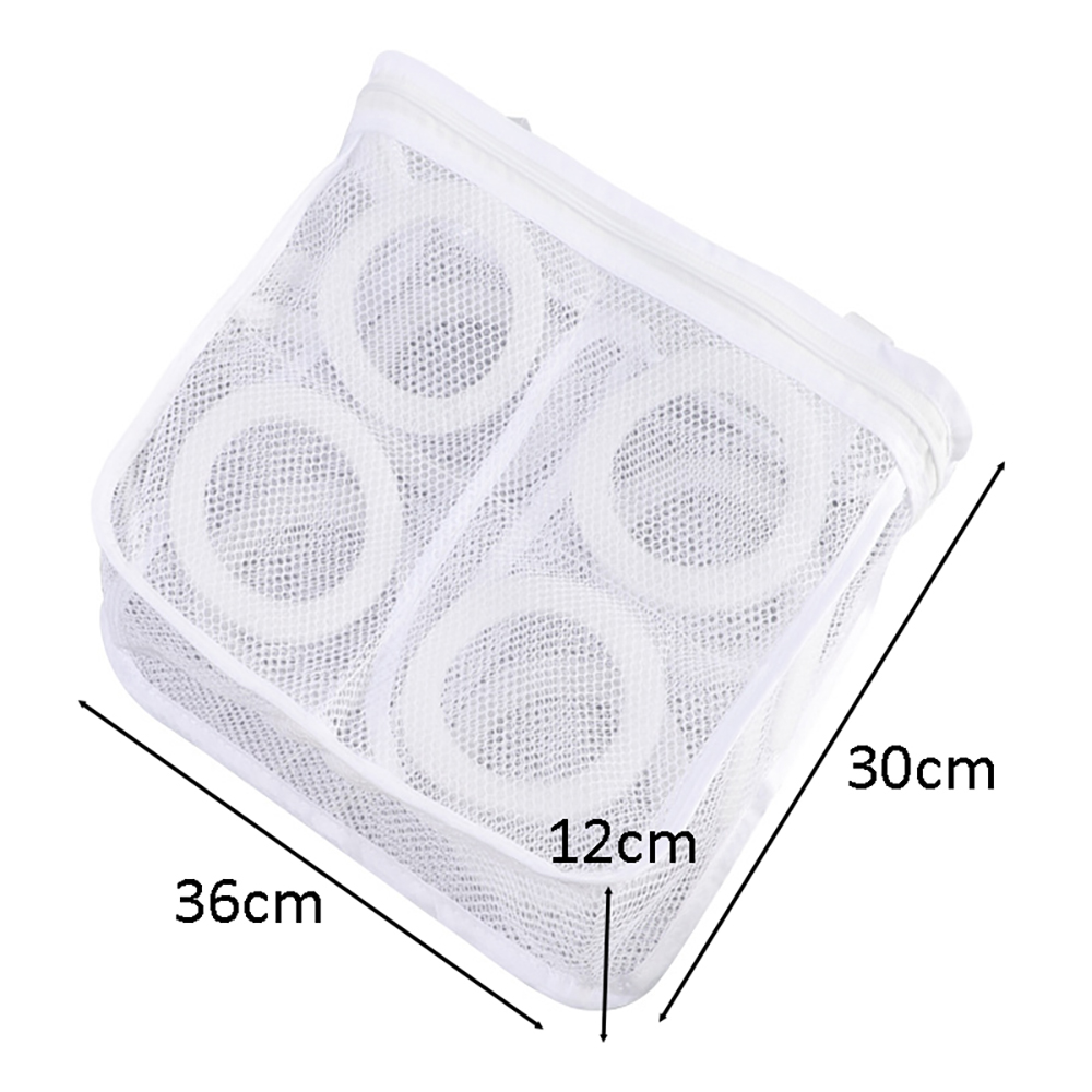 Scarpe lavare borse scarpe sacchetti per biancheria per lavatrice borsa per biancheria in rete asciugatrice per scarpe scarpe da ginnastica scarpe a calza lavorate a maglia: Default Title