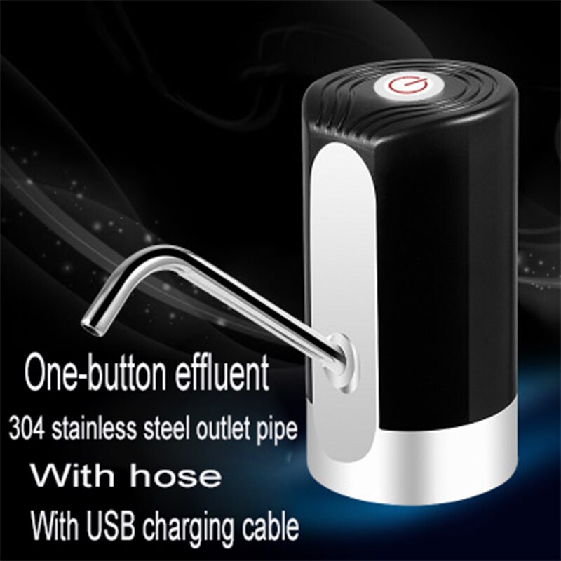 Electric water dispenser water dispenser USB charging button dispenser gallon bottle drinking water switch pump pumping device