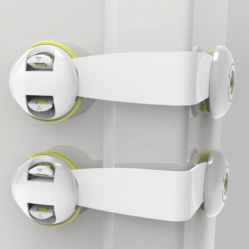 Cerradura de seguridad para niños, bloqueo de rotación de 360 °, protección de puerta de muebles, seguridad para bebés, Protector de dedos para cajones, bloqueador de armario