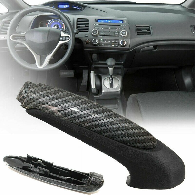 Carbon Fiber Handrem Handvat Cover Bescherm Stick Voor Honda Civic 2006 47115-SNA-A82Z