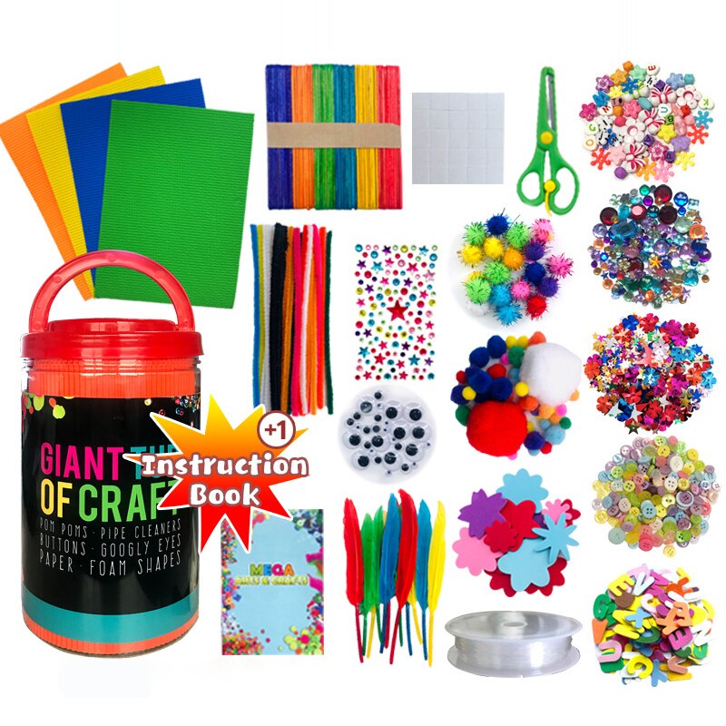 Mega Craft Tube Twisted Stick Set Kids Early Educa... – Grandado