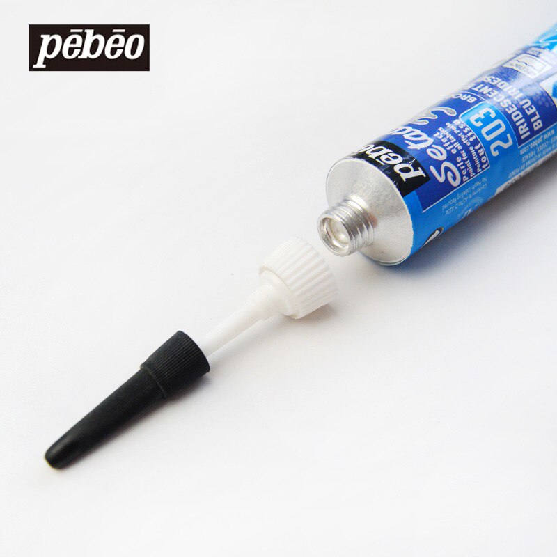 Pebeo 3D fabric paint phosphor Acrylic Paint Set For Painting Textile Clothing Glass Ceramic Graffiti Wood Art For Kids Adults