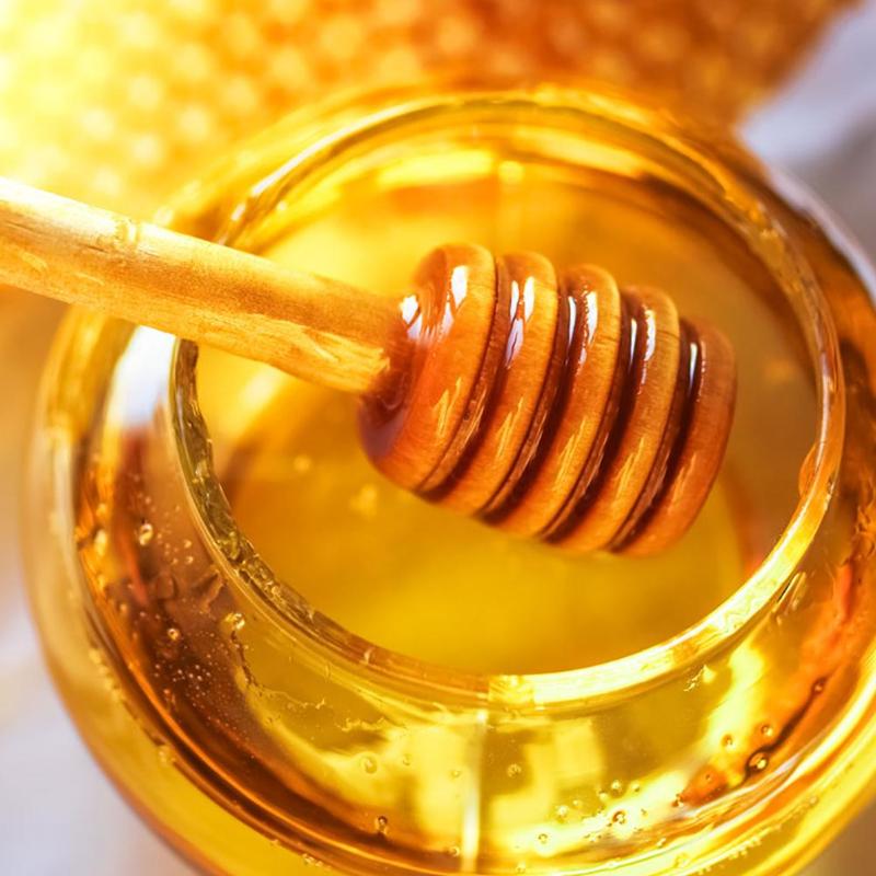 24 piezas Mini Dippers de miel de madera vajilla café leche té agitador palos cuchara utensilios de cocina