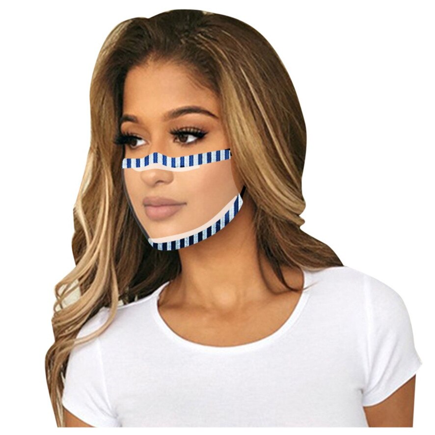 1pc mini protetor lavável reusável confortável proteção facial pvc transparente visual para adulto lavável proteção facial: BK