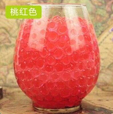 100 Stck Perle Boden Wasser Perlen Gel Ball Für Blume Schlamm sich Magie Gelee Kugeln Blumen- Anlage obst gemüse hause Dekoration