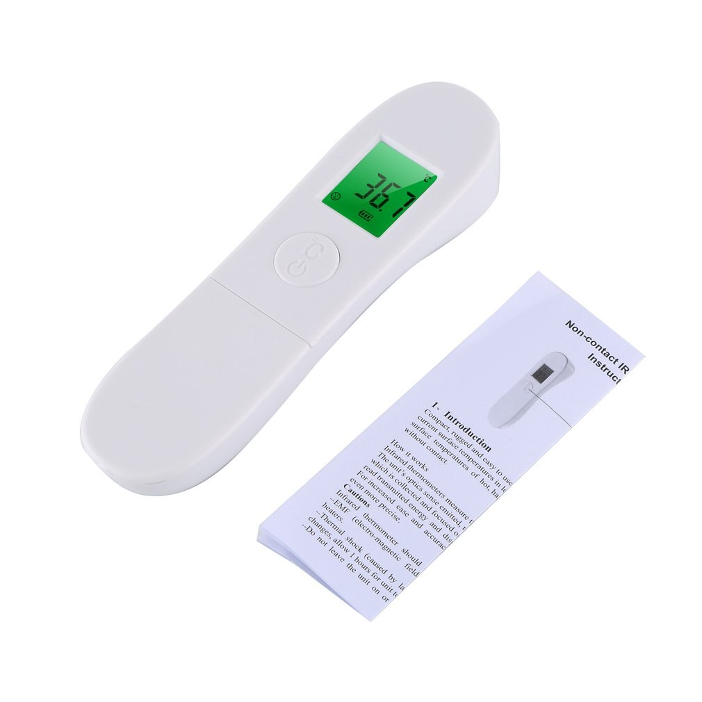 Outad 1 Set Digitale Infrarood Thermometer Lichaamstemperatuur Voor Volwassen Kids Voorhoofd Non-contact Voorhoofd Thermometer Lichaam