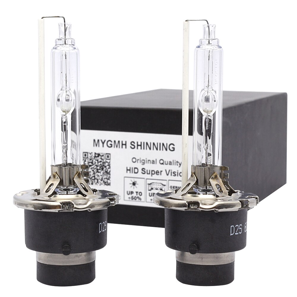 2Stck D2S Xenon Lampen Hohe Helligkeit für Auto Scheinwerfer versteckt Birne mit Metall Halterung Schutz Alle Metall Basis