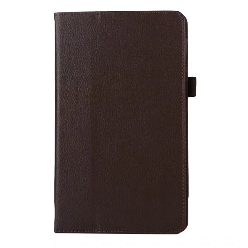 Für Huawei T3 8 Litschi Korn Leder Flip Abdeckung Fall für Huawei MediaPad T3 8,0 KOB-L09 KOB-W09 tablet fall stehen abdeckung: brown-li-zhi-2zhe