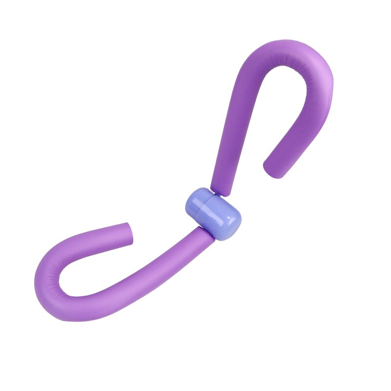 PVC Leg Thigh Exercisers Gym Sports Thigh Master Leg Muscle Arm Chest Waist Exerciser Workout Machine Gym Home Fitness Equipment: purple