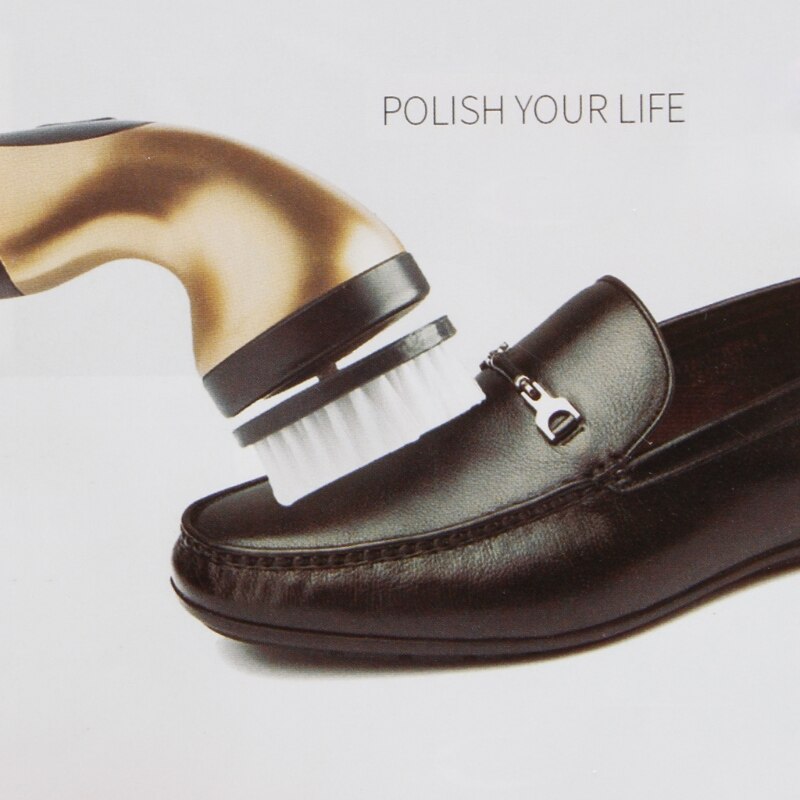 Bærbar håndholdt genopladelig automatisk elektrisk sko børste glans polermaskine mar 28
