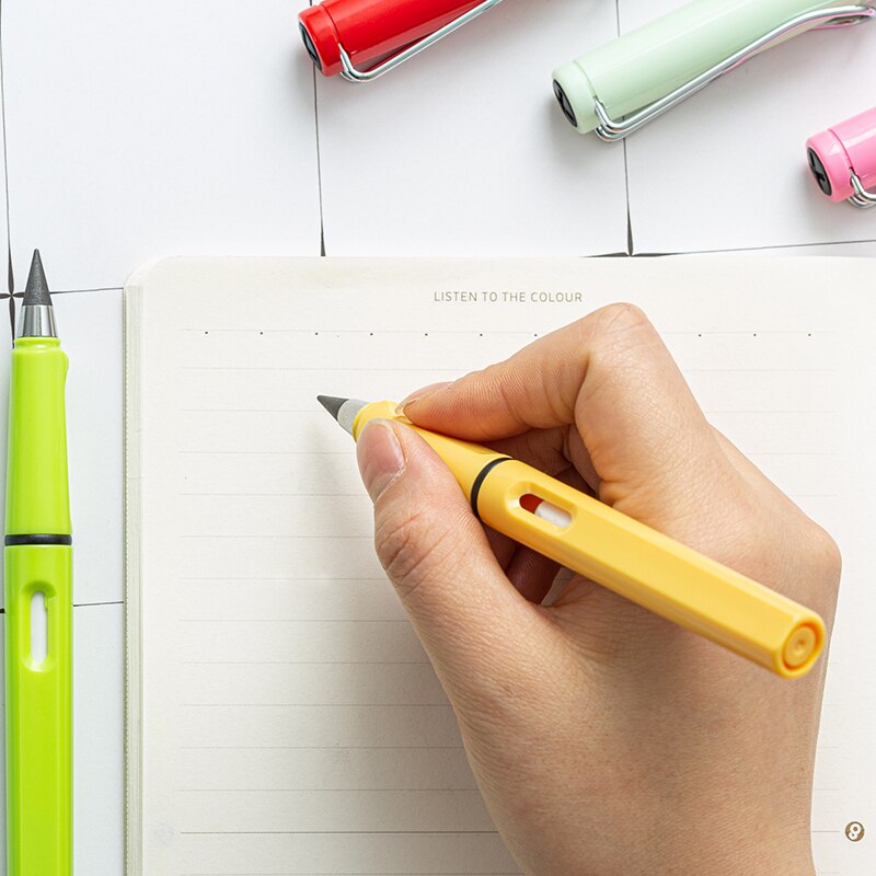 Black Science and Technology Pencil Students' Writing Is Not Easy To Break Pencil School Stationery Office Supplies