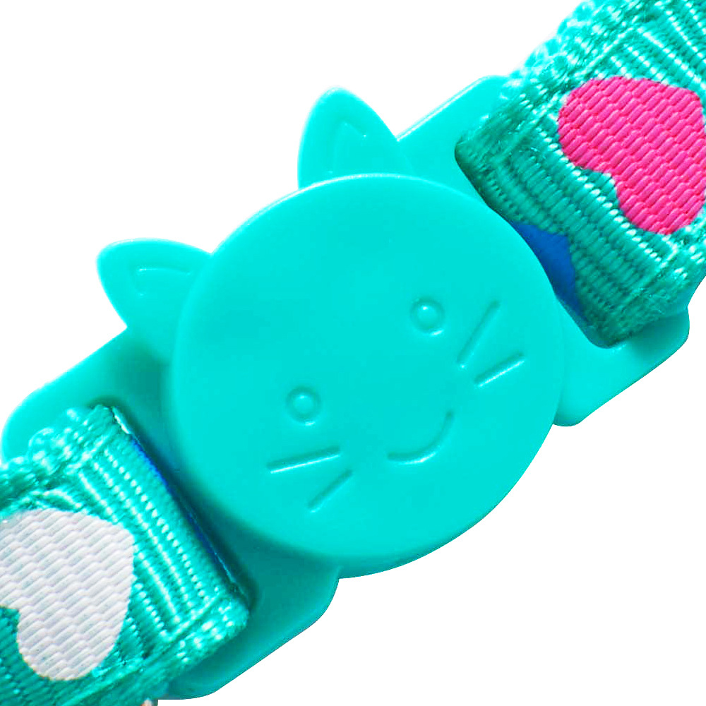 Collar para mascotas con cascabel, para perros y gatos pequeños, ajustable, accesorios de seguridad