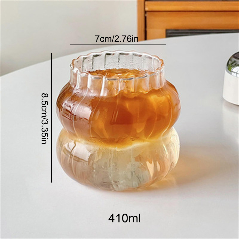 Taza de cristal Ins creativa, vaso resistente al calor, té transparente, jugo, leche, café, vasos de agua para el hogar, vasos de cóctel y cerveza