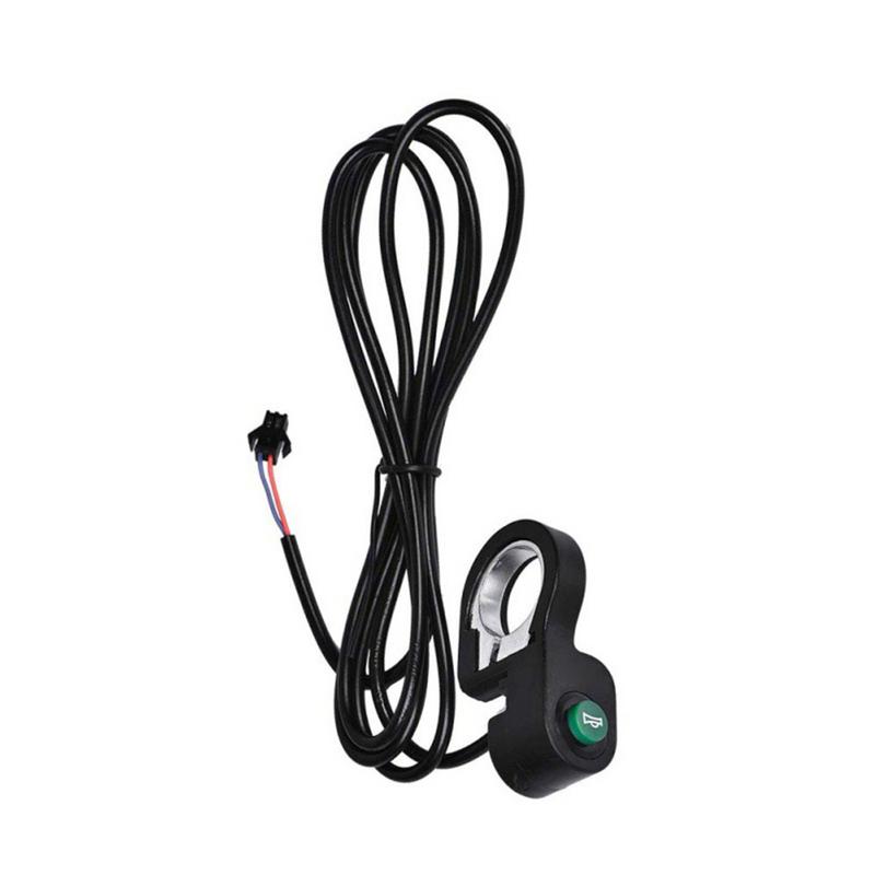 Timbre de bicicleta con botón de interruptor de señal, accesorios para bicicleta, llamada de moto, claxon de bicicleta, timbre eléctrico resistente al agua