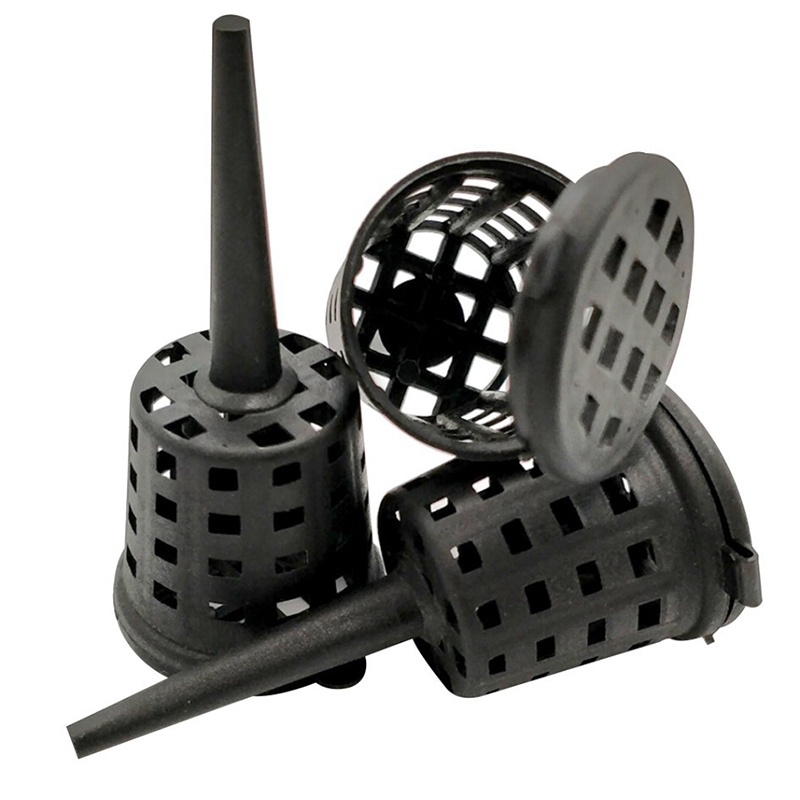 100 Pcs Park Agriculture Orchid Portable Cultivate Nursery Pots Slow Release Fertilizer Baskets with Lid Plant Aquarium