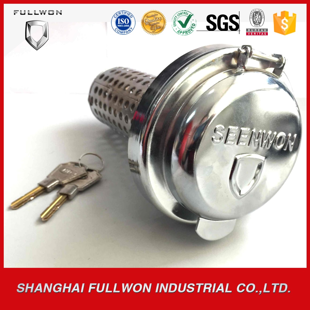 Made in Seenwon Diesel security device fuel guard fuel tank cap with lock of size 105mm 113mm