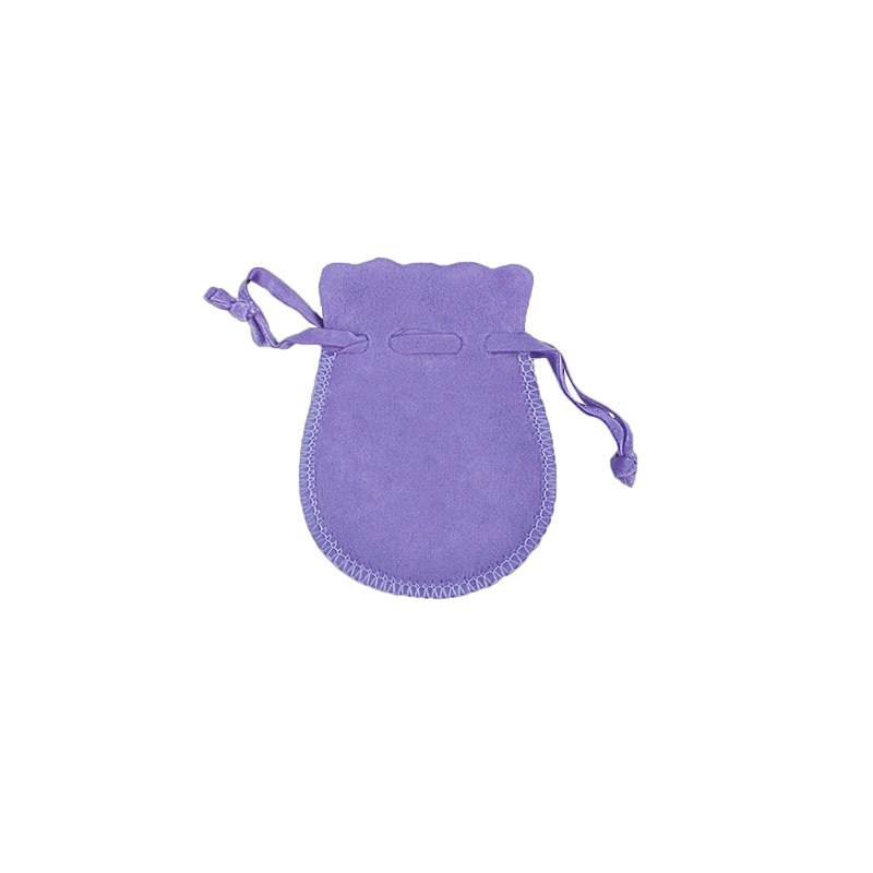 Bolsita de terciopelo dibujable, bolsita de calabaza, lote de 50 unidades, 9x12cm: 9x12cm Purple