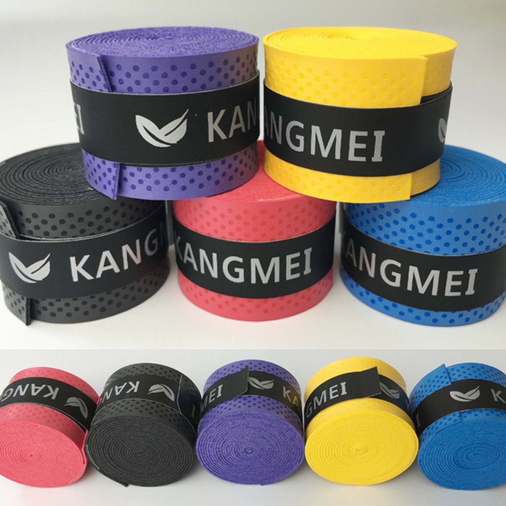 Elastic Tennis Racket PU Overgrip Anti-skid Sweat Absorbed Soft Wrap Taps Tenis Racquet Damper Dry/ Vibration Tacky Thin Type