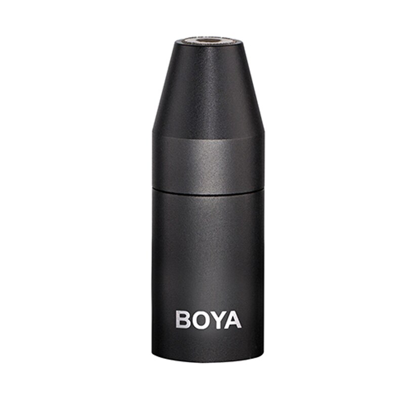 BOYA 35C-XLR Adapter Convert 3.5mm Mini Jack Input to Male XLR Output for Sony Panasonic Camcorder Mixer Camera Audio Recorder