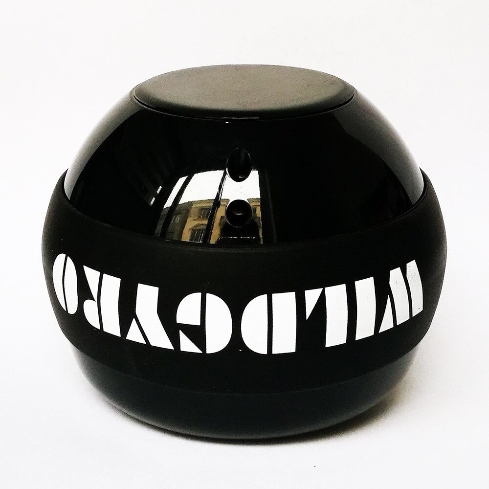 Redsborg WILDGYRO Export Super Kreisel/Handgelenk Fitness Ball Griff Ball: Schwarz