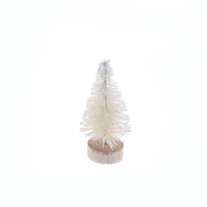 1/3/5/10pcs DIY Christmas Tree Small Pine Tree Mini Trees Placed In The Desktop Home Decor Christmas Dollhouse Decor Kids