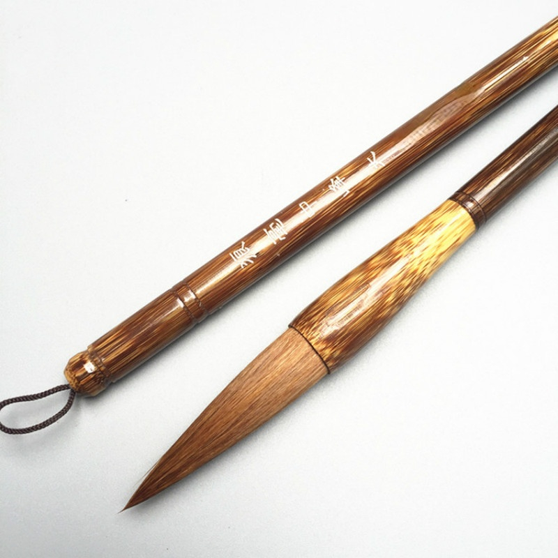 Chinese Calligraphy Brush Pen Weasel Hair Chinese Painting Calligraphy Brush Hopper-shaped Writing Brush Tinta China Caligrafia