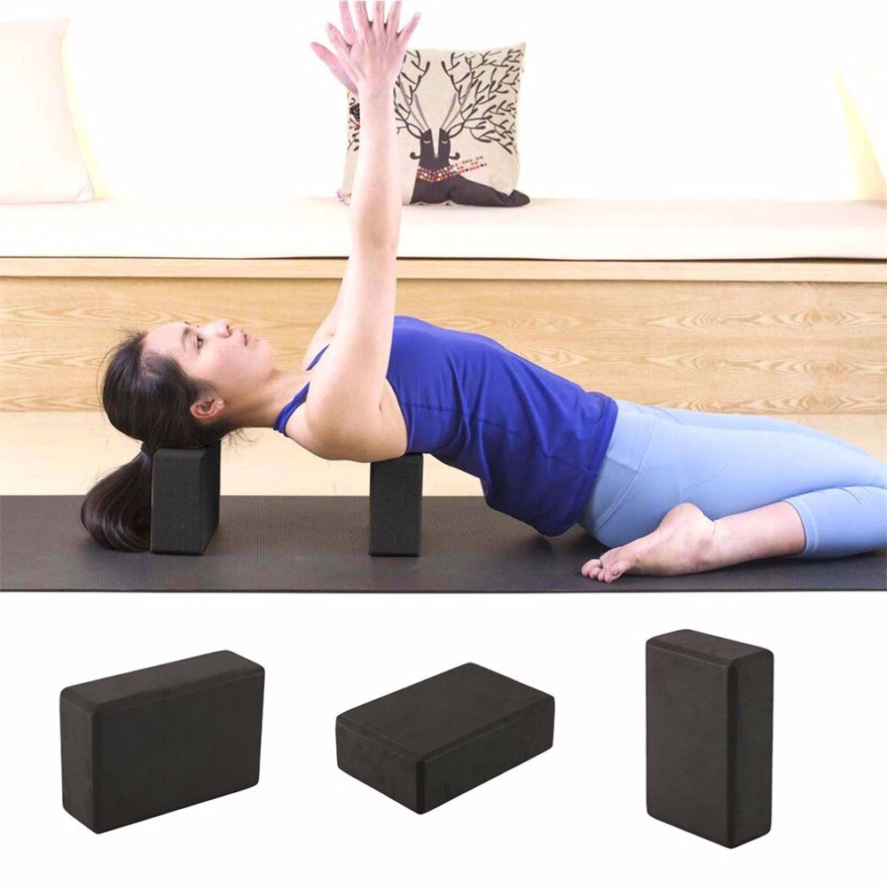 Yogablock Schaumstoff - 23x15x8cm - Schaumstoff & EVA - Fitness Übungstool