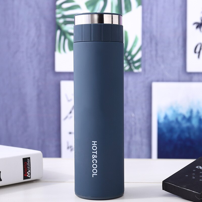 The high-grade stainless steel thermos cup business thermos cup daily customization HY8895: Green