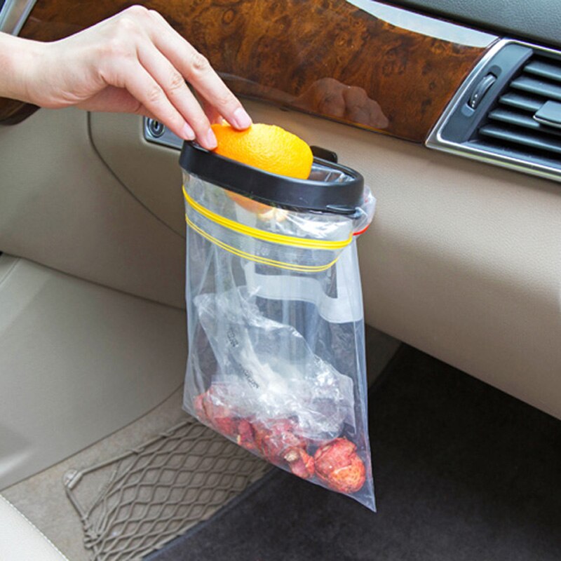 Universal Trash Can frame for Car Automoboiles Trash Bin Frame Auto Garbege Waste Bag Holder Plastic Organizer Box Accessories