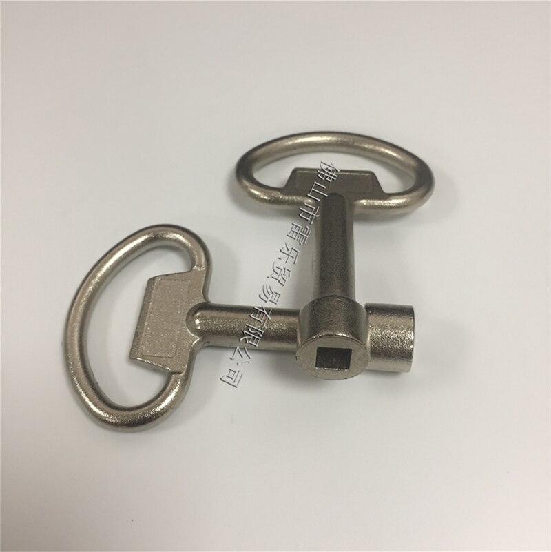 RayLock zinc alloy key subway triangular key trash can square key electric cabinet butterfly shape key