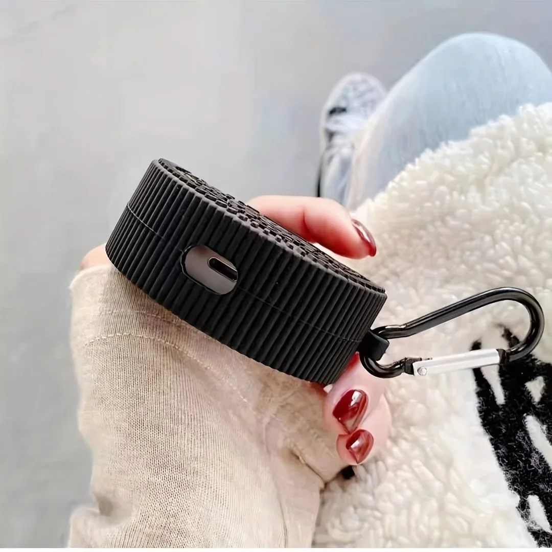 För realme buds air 5 pro öronsnäcksfodral 3d söt rolig kaka silikonfodral,, för realme buds air 6 pro fodral, för realme air 6