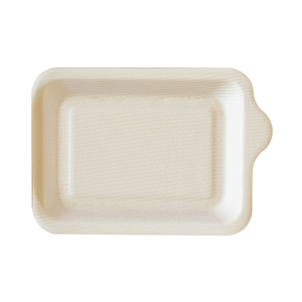 25PCS Rectangle Disposable Cake Paper Plate Food Grade Paper Plate Restaurant Plates For Birthday Banquet