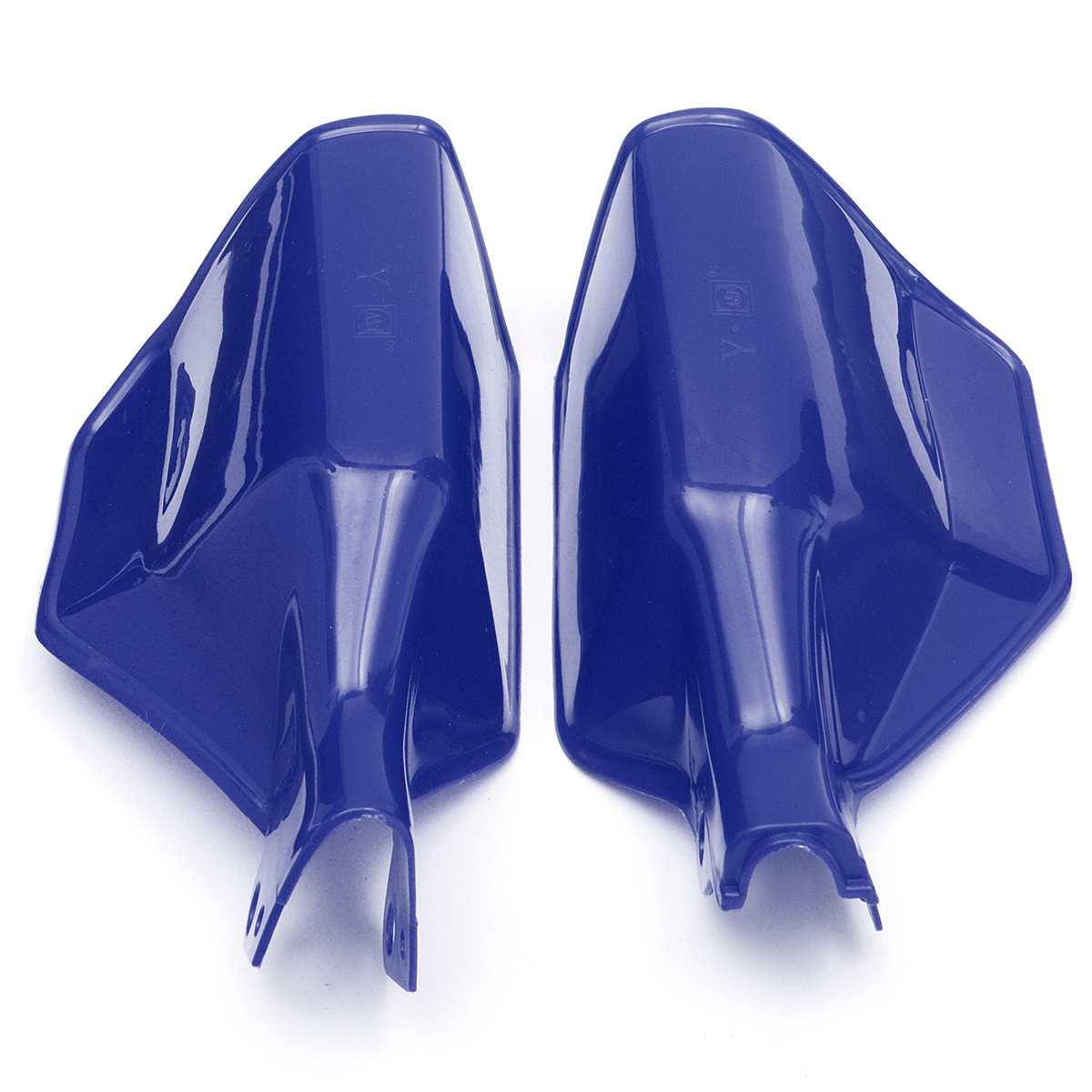 Pair Universal Motorcycle Handguards Hand Guard Shield Scooter Protector Protection: Blue