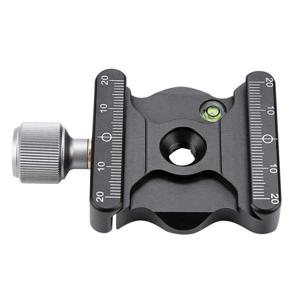 DE-50 Durable Quick Release Plate Clamp Aluminum Alloy Camera Mount Universal Adapter 3/8 Quick Release Boards
