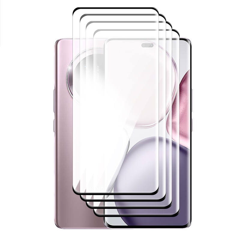 Für Honor Magie 7 Lite 5G Glas Honor Magie 5 6 7 Lite Gehärtetes Glas 3D Volle Abdeckung Gebogene Bildschirm Schutz für Magie 7 Lite Film: Anderes / Paket2