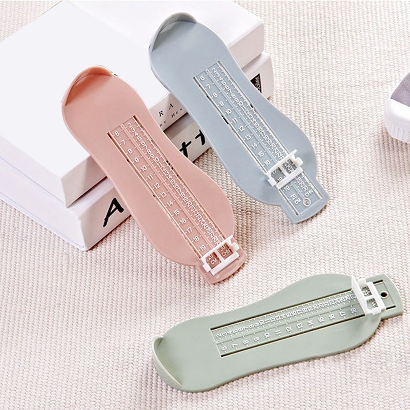 3 Colors Baby Foot Ruler Kids Foot Length Measurin... – Grandado
