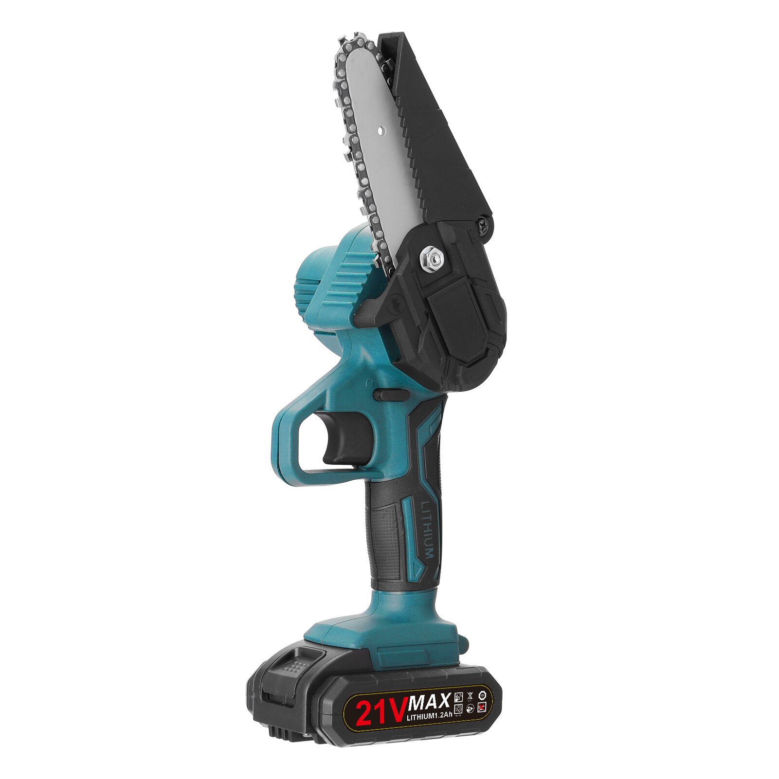 4 Inch Mini Electric Pruning Saws Rechargeable Chainsaw Portable One-handed Woodworking Tool With Battery Garden Tool for EU/US