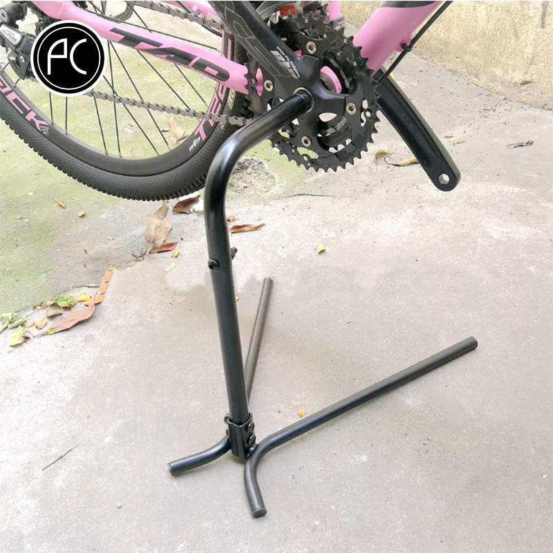 PCycling Fahrrad Ständer Stahl MTB Rennrad Reparatur Regal Fahrrad Boden Klammern Kettenrad Stecker-in Anzeige-ständer Gestell