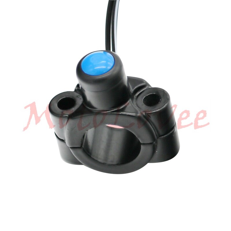 Motolovee universal motorcykel afbrydere aluminium styr mount forlygte power start kill fog light knap
