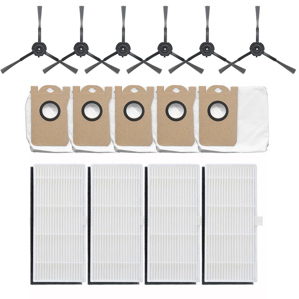12/15 pièces Kit de lingette filtrante pour proscénic M7 Pro Robot aspirateur maison fournitures de jardin serpillière chiffons filtres sacs à poussière remplacement