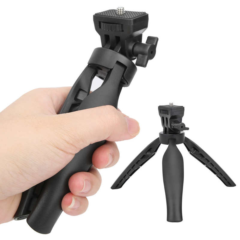 1/4in Desk Tripod Mobile Phone Holder Multi‑Function Mini Portable Supplies Camera Video Accessory