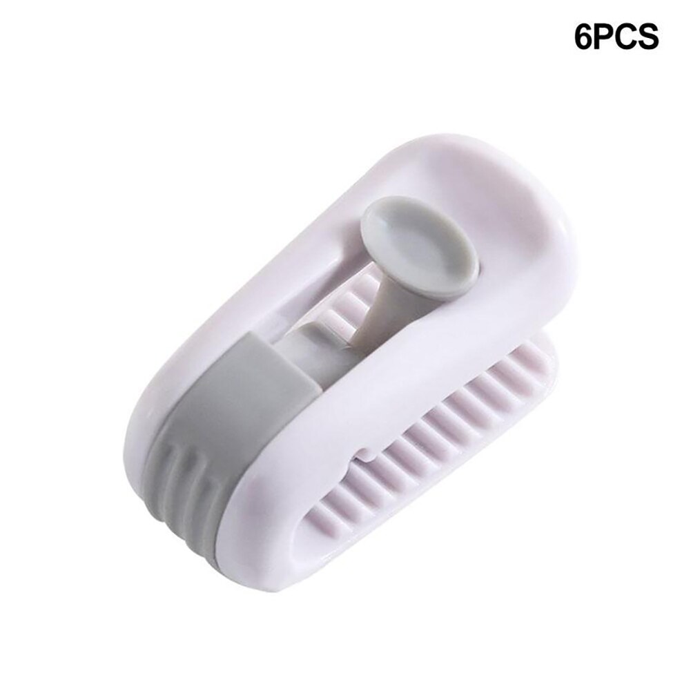 6Stck nicht-Unterhose Decke Decke Clip Bettdecke Decke Clips Kunststoff Decken Verschluss Clip Abdeckung Bettdecke Blatt Fixer Hause kleidung Heringe: Violett