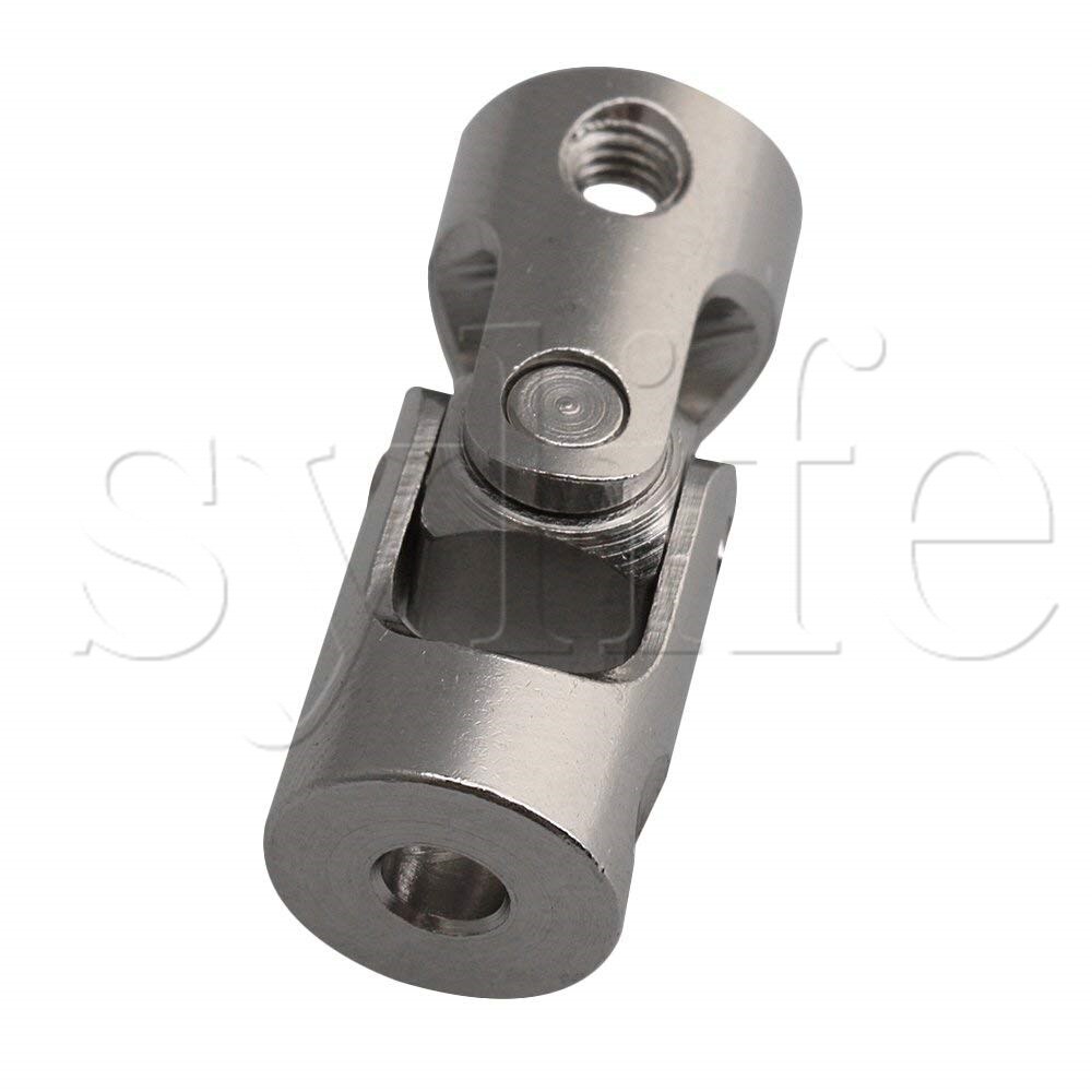 3Mm Tot 4Mm Id Staal Draaibare Machines Joint Motor Koppeling Universele Connector Koppeling Pack Van 2