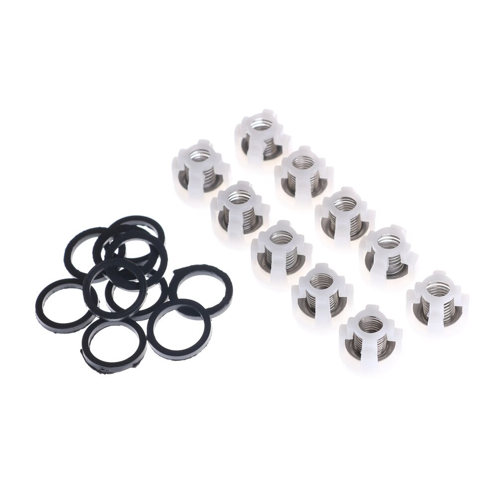 10Pcs Plastic Check Valve Repair Kit For Power Pressure Washer Water Pump