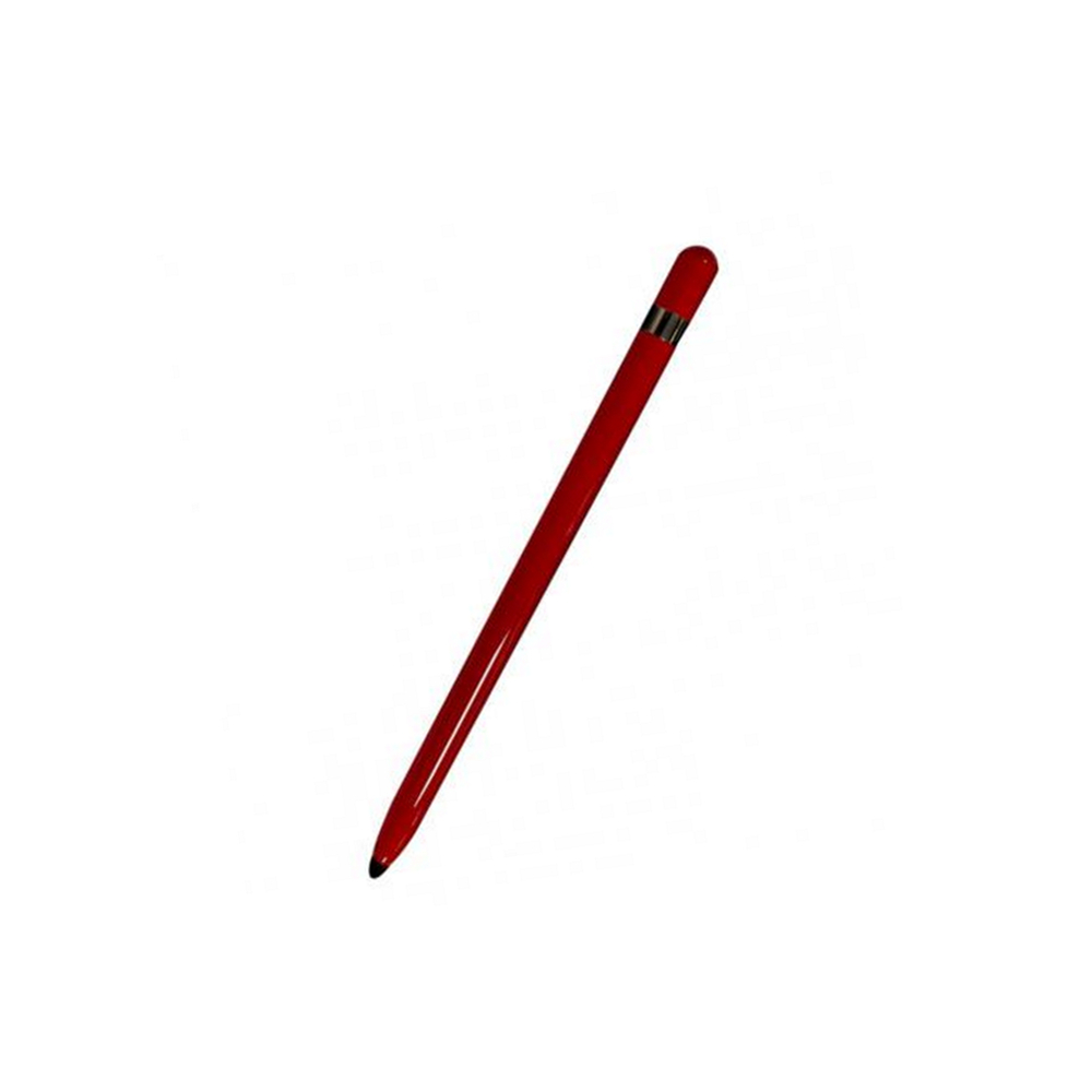 Dual Heads Stylus Tablet Smartphone Stylus Pen Universele Vervanging Zachte Penpunt Schrijven Tekening Capacitieve Touchscreen Potlood: Rood