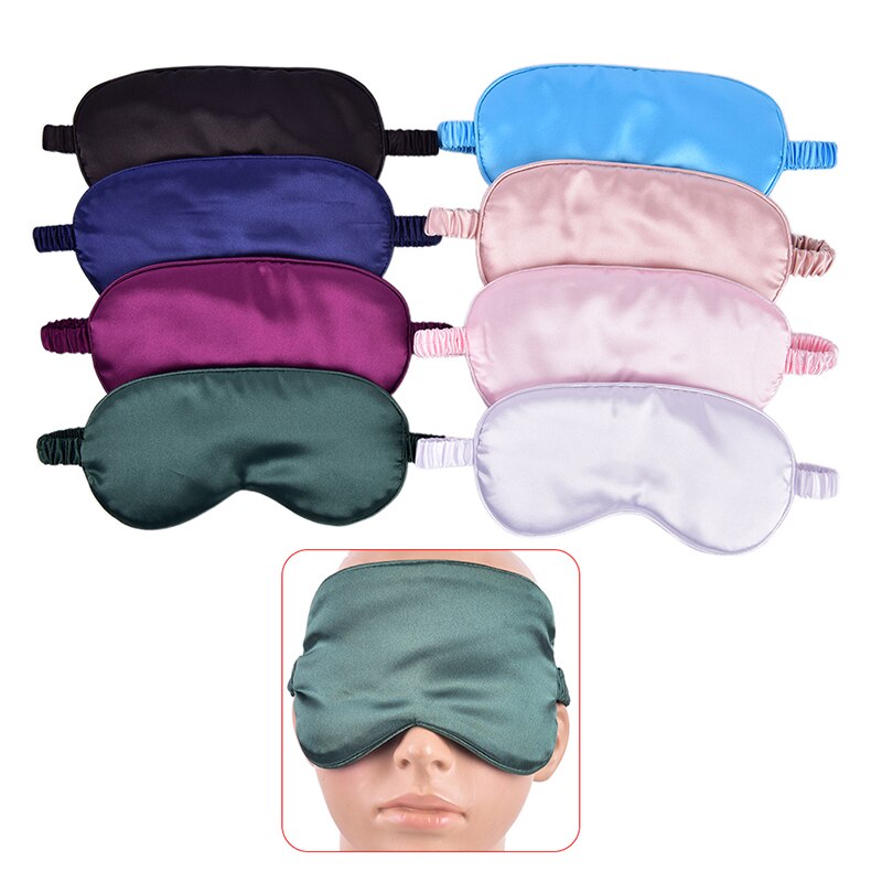 Sleep Mask Natural Sleeping Eye Mask Eyeshade Cover Shade Eye Patch 1PC