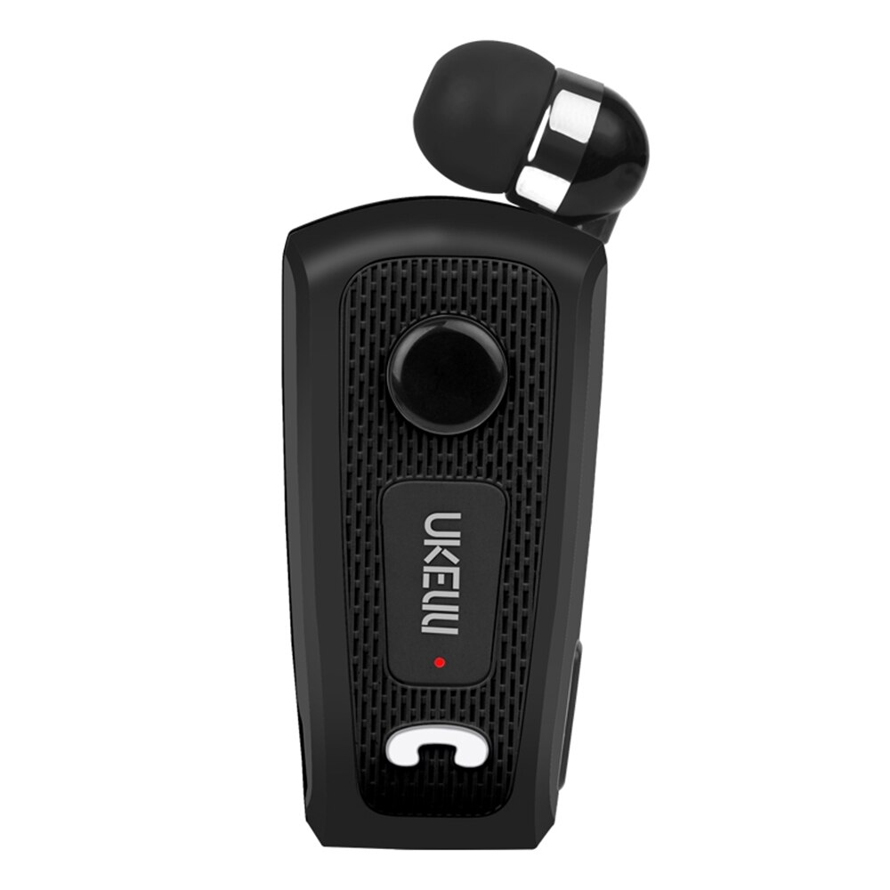 FINEBLUENew-auriculares inalámbricos UK-E20, cascos con Bluetooth, tipo telescópico, con micrófono, vibración de llamada